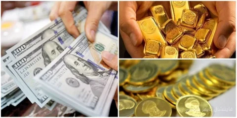 افزایش نرخ دلار و طلا در بازارهای مالی