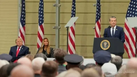 Trump und Hegst wiesen auf die Verbindung Irans zu 9/11 bei der Pentagon-Zeremonie hin