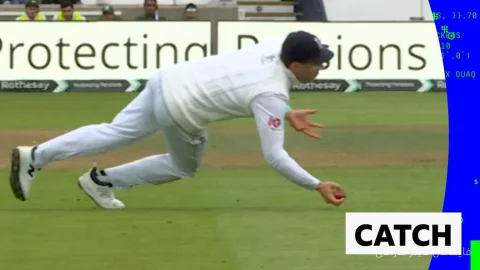 شکست نزدیک شَن ماسود؛ شیرجهٔ شگفت‌انگیز لارنس در Edgbaston