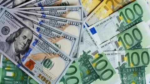 صعود قیمت دلار و یورو در بازار امروز